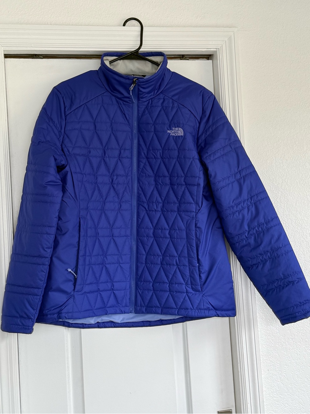The North Face Light Periwinkle Quilted Jacket